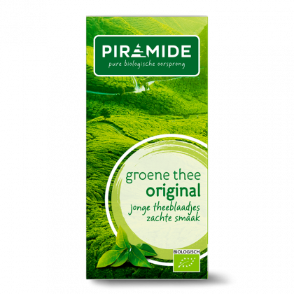 Piramide biologische groene thee