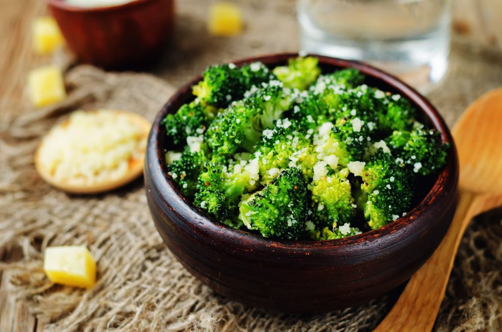 Broccoli met soja en gember