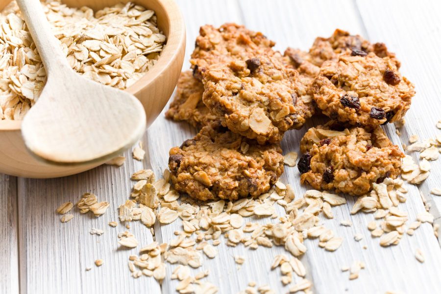Pindakaas-havermoutkoekjes