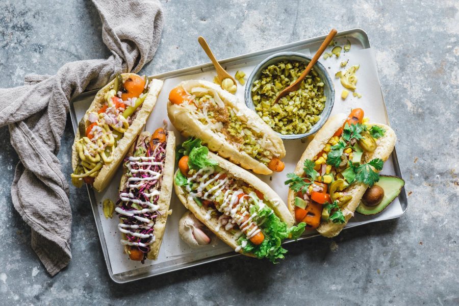 BBQ carrot dogs